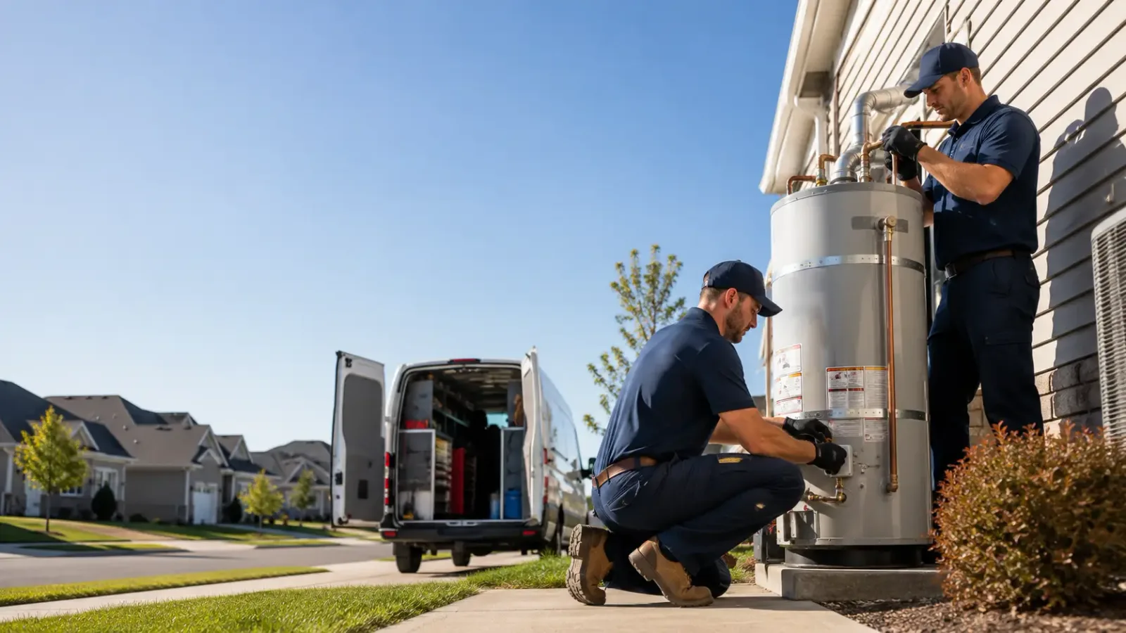 Water Heater Installation in Navasota, TX